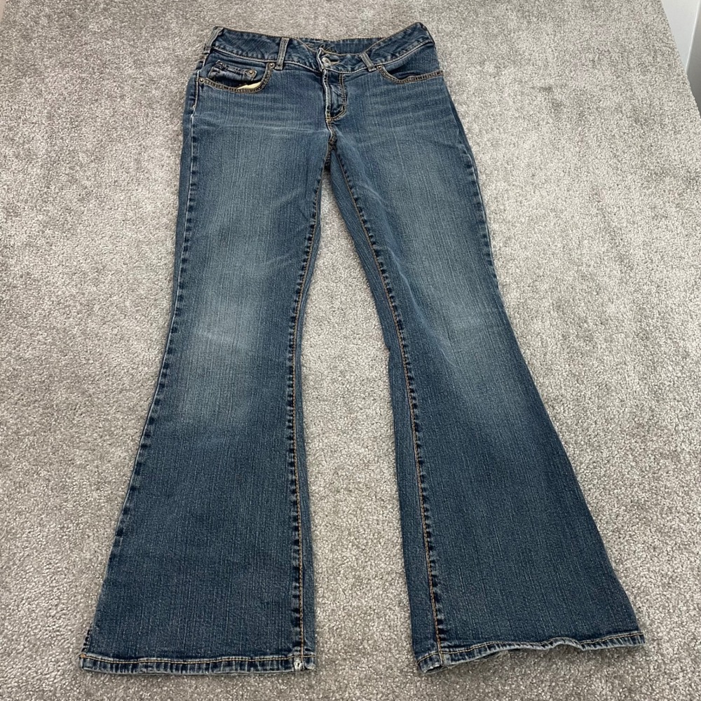 Silver Jeans Womens 30x30 Y2K Matrix Flare Low Rise Denim Blue (Size Tag 29x31)